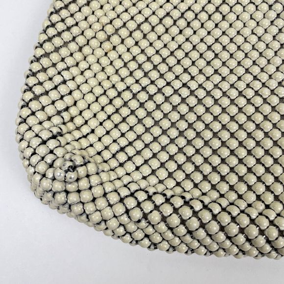 Whiting & Davis‎ Alumesh Double Handle Bag Purse Handbag Evening - Picture 3 of 8